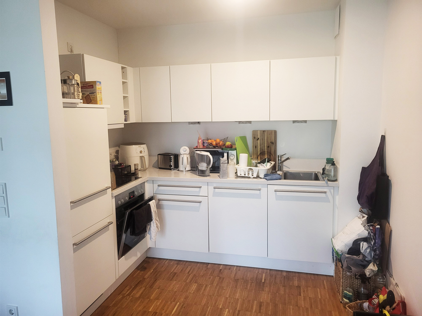 Küche mit schicker EBK