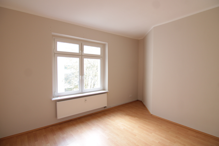 Blick in das Schlafzimmer
