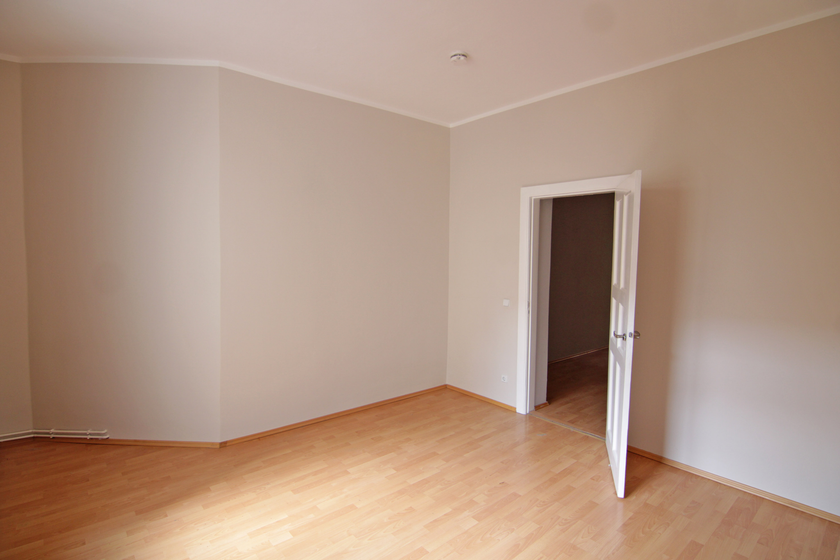 Blick in das Schlafzimmer