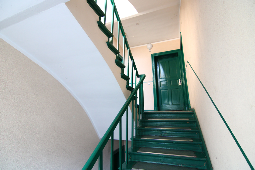 Angenehmes Treppenhaus