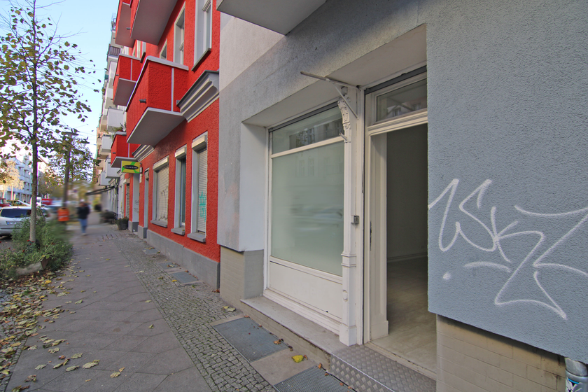 Laden mit Schaufenster