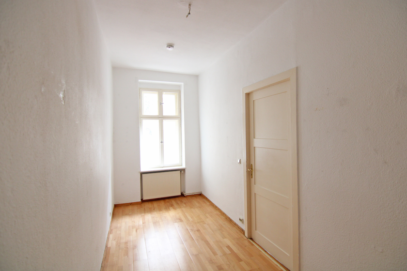 Blick in das Schlafzimmer