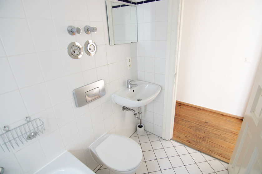 Wannenbad mit Fenster