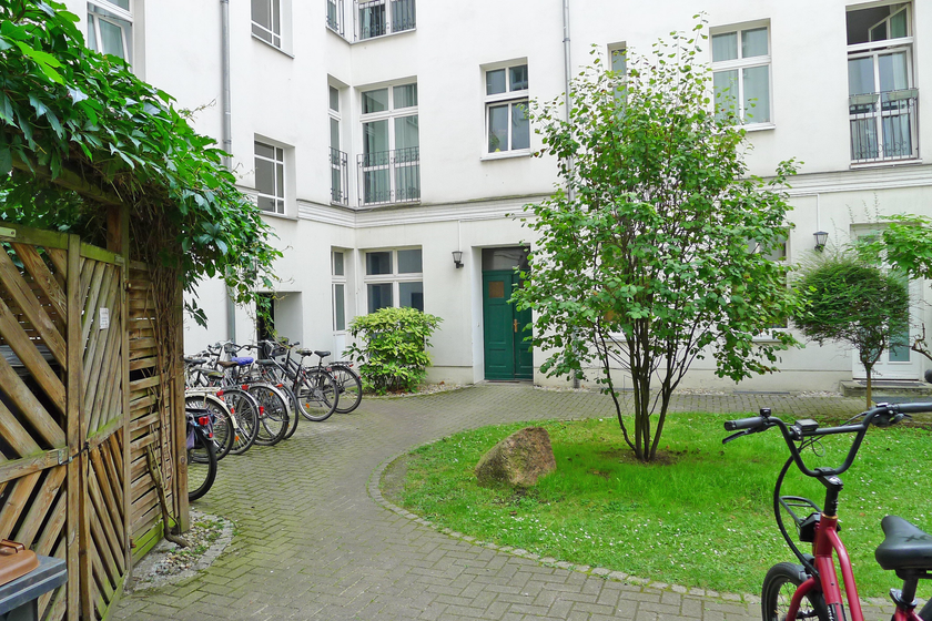 Hübsch angelegter Hof