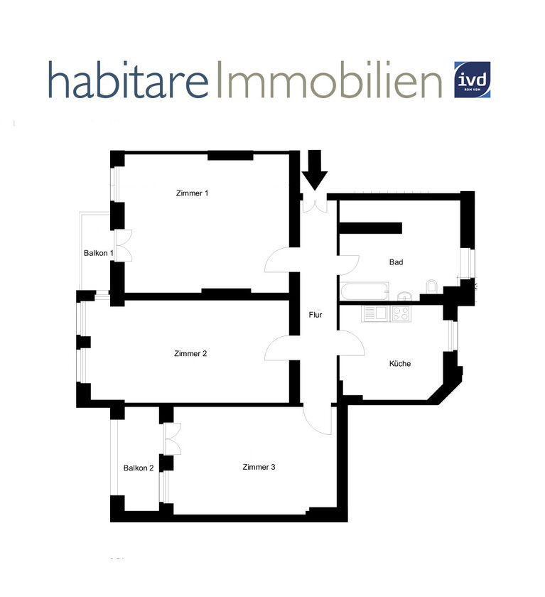 Sehenswerter Grundriss