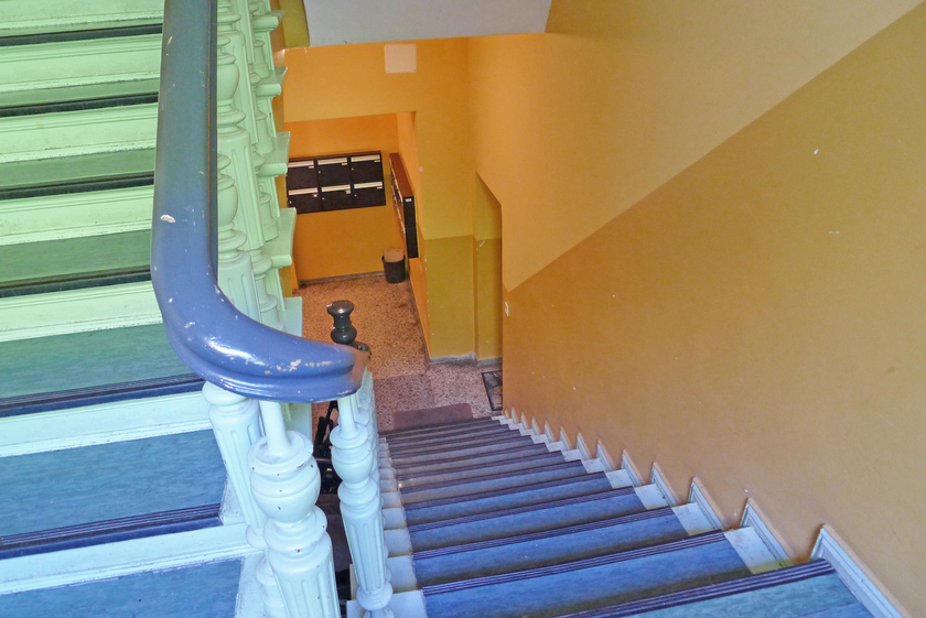 Gepflegtes Treppenhaus