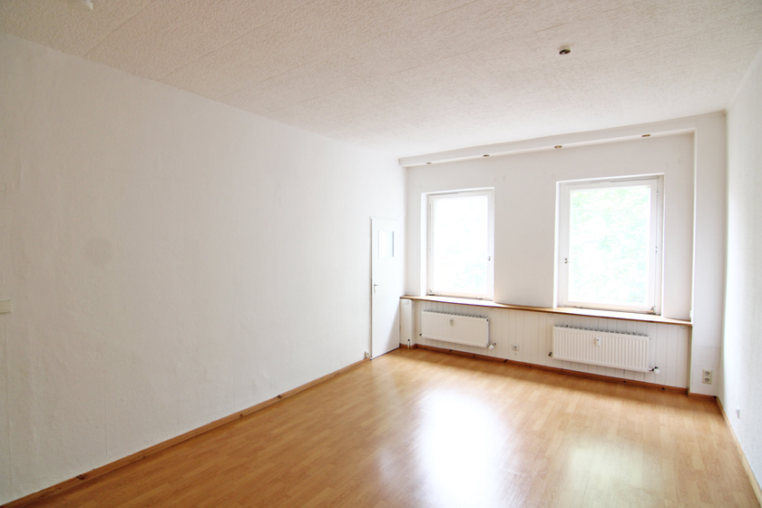 Blick in das Wohnzimmer