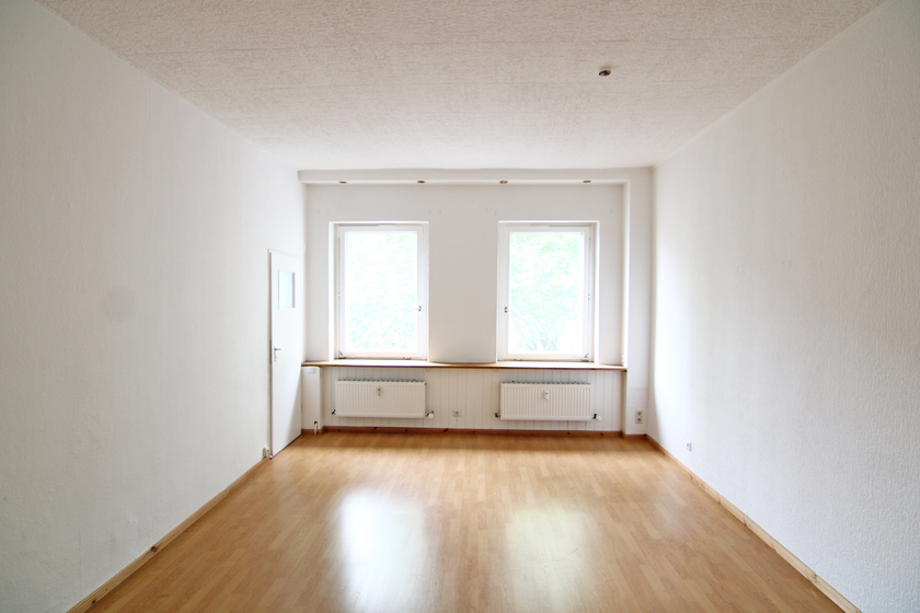 Blick in das Wohnzimmer