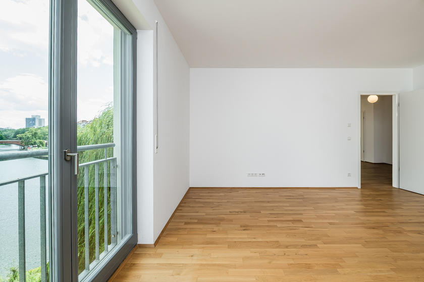 Schlafzimmer mit Wasserblick!