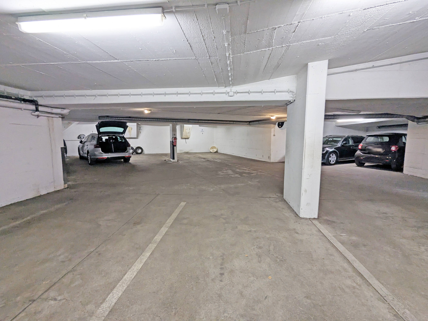Blick in die Tiefgarage