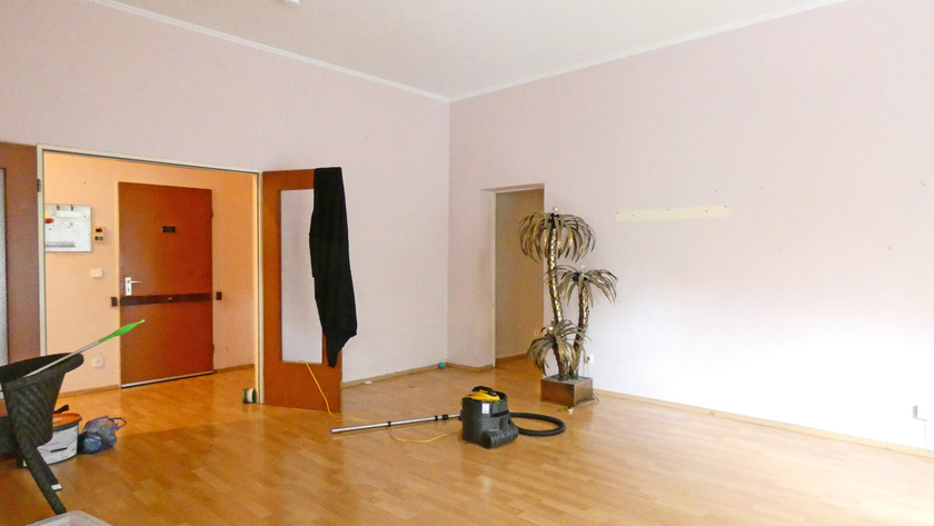 Blick in das Wohnzimmer