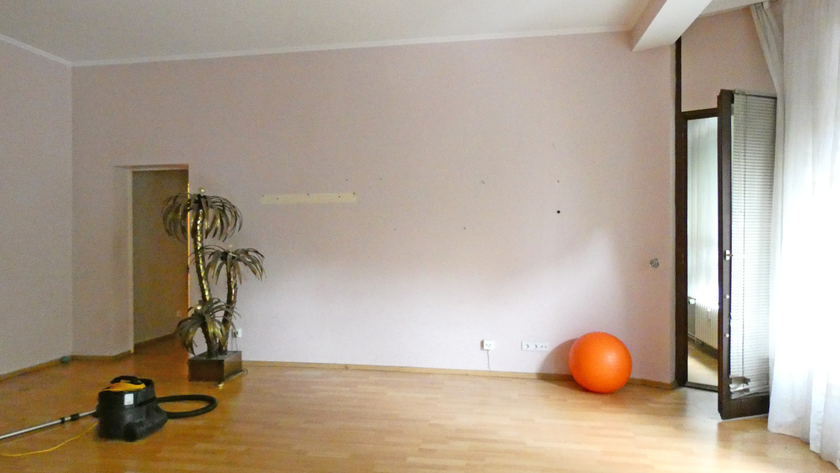 Blick in das Wohnzimmer