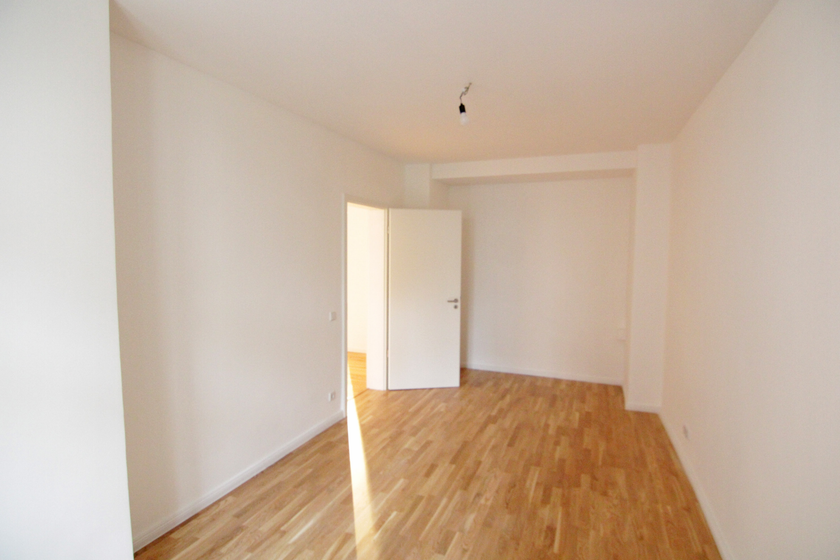 Blick in das 1. Schlafzimmer