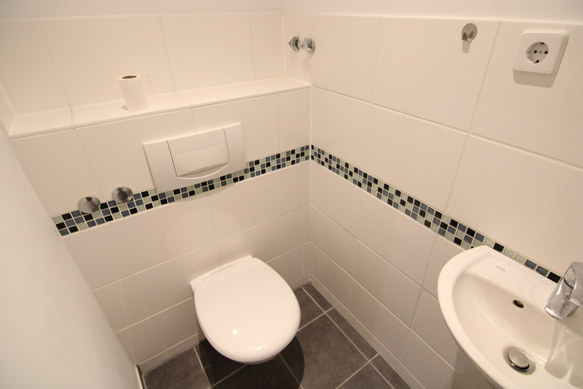 WC der Wohnung