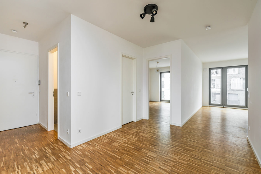 Verbundener Wohn-Küchenbereich