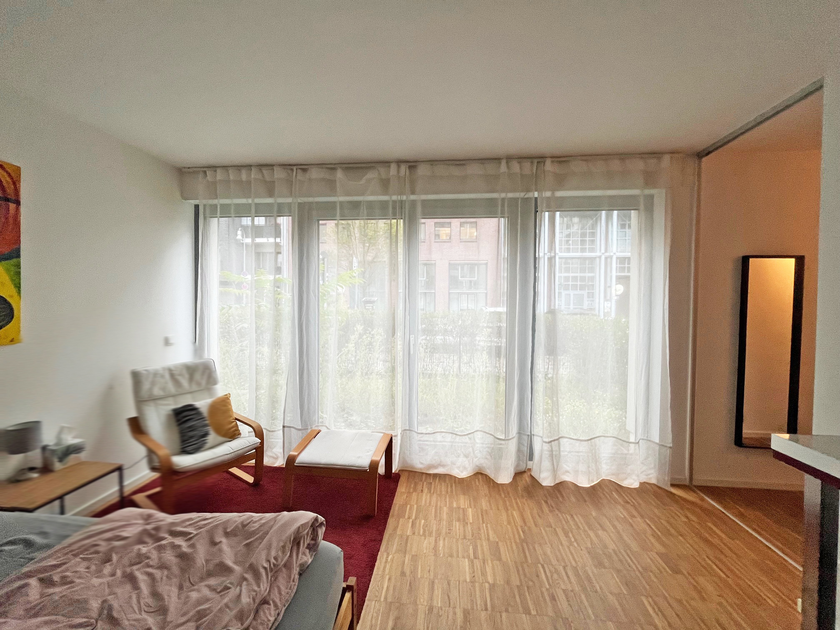 Blick in die Schlafzimmer