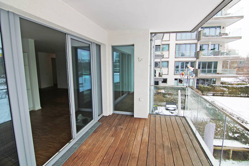 Großer Balkon