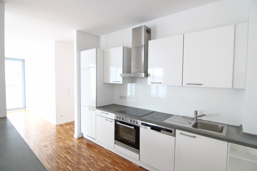 Angenehme Einbauküche