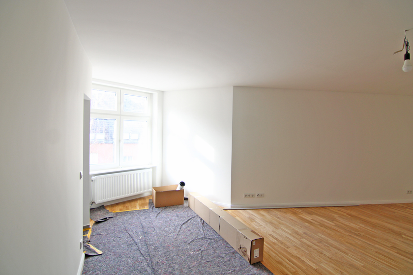 Großes Wohnzimmer, fast fertig