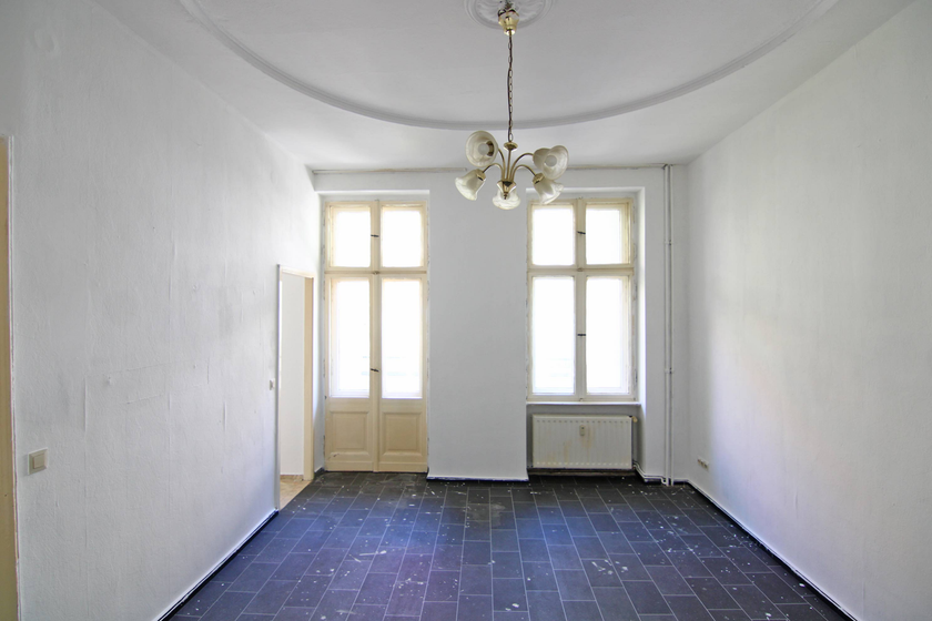 Blick in das Wohnzimmer