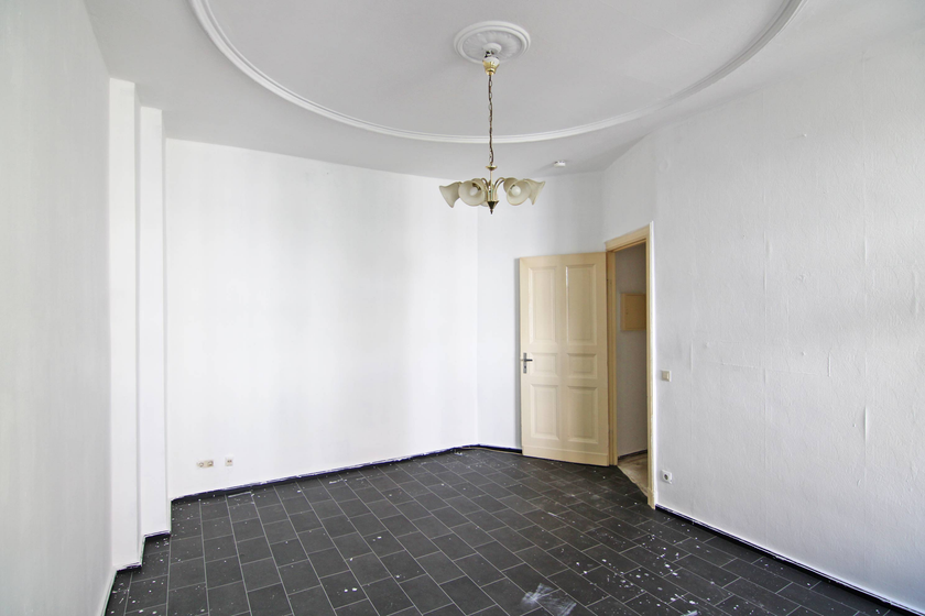 Blick in das Wohnzimmer