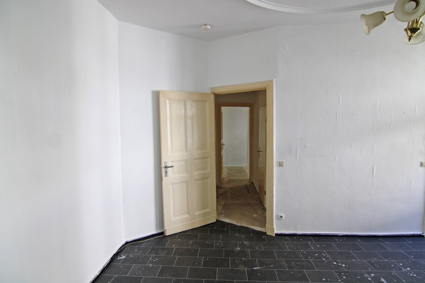 Blick in das Wohnzimmer