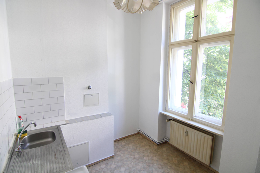 Blick in die Küche