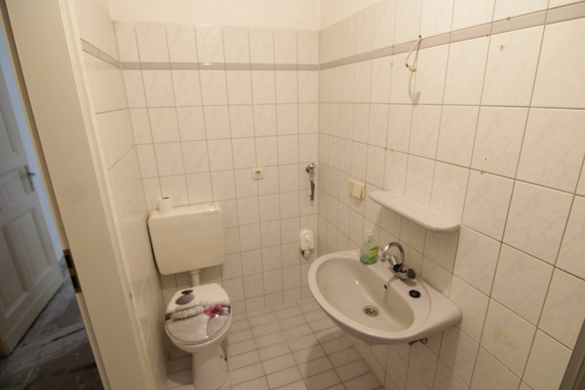 Einfacheres Duschbad