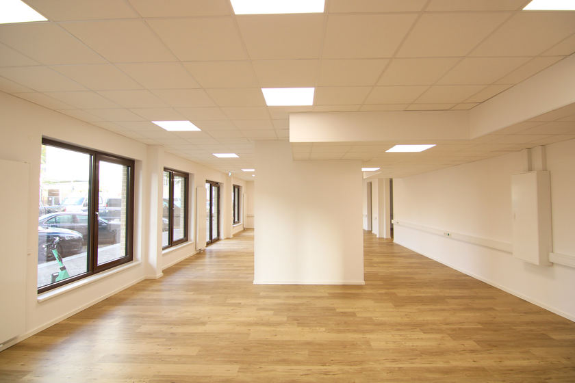 Eindrucksvoller vorderer Raum