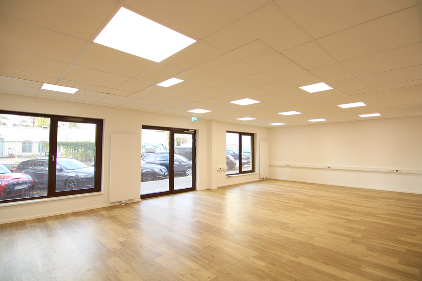 Eindrucksvoller vorderer Raum