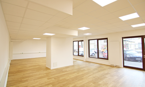 Eindrucksvoller vorderer Raum