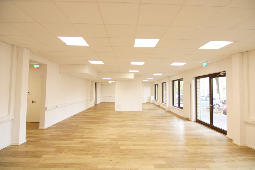 Eindrucksvoller vorderer Raum