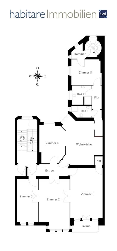 Toller Grundriss: Ist-Zustand