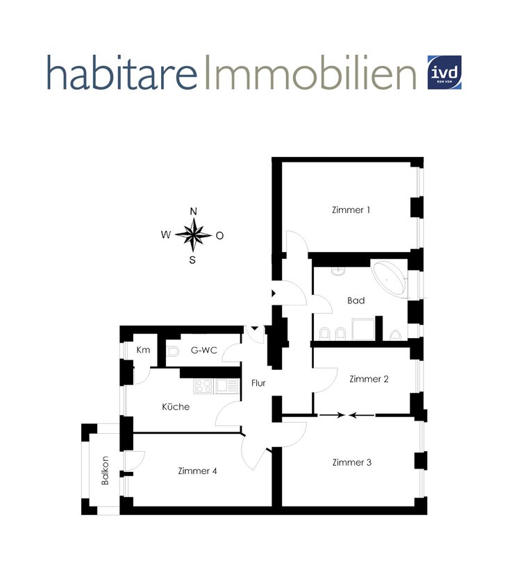 Sehr hübscher Grundriss