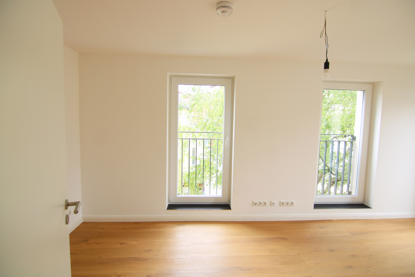 Hübsche, helle Schlafzimmer