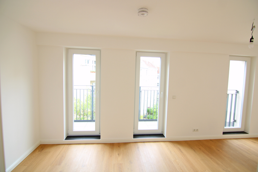 Hübsche, helle Schlafzimmer