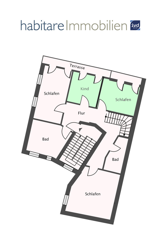 Grundriss: Idee für 5. Zimmer