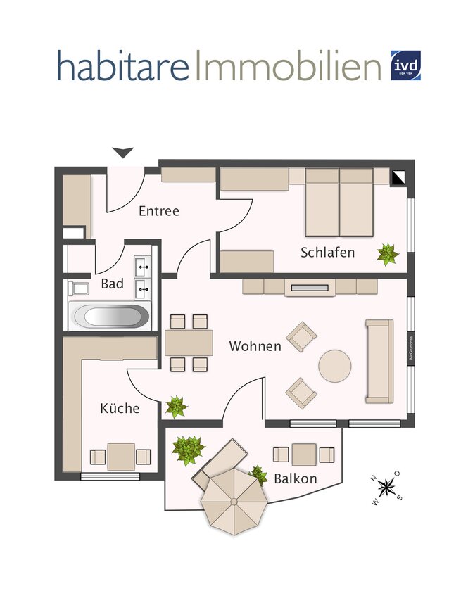 Sehenswerter Grundriss