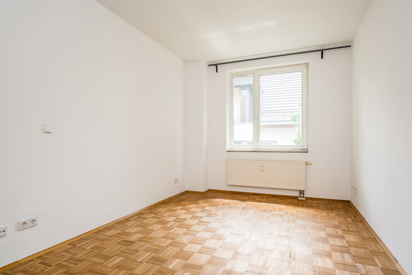 Blick in das Schlafzimmer