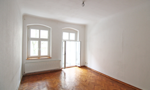 Blick in das Balkonzimmer