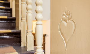 Ambientestarkes Treppenhaus