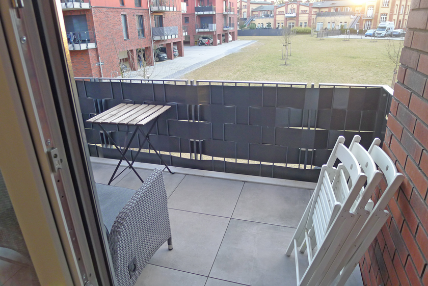 Geräumiger Balkon