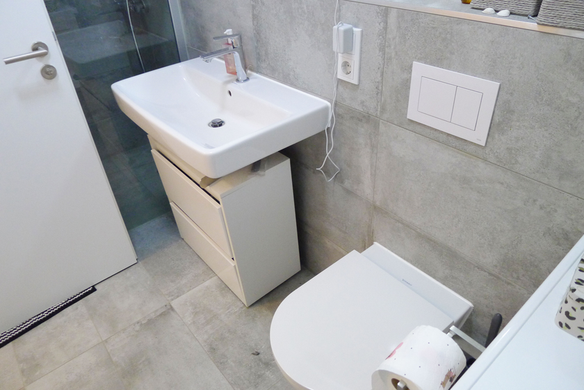 Elegantes Duschbad