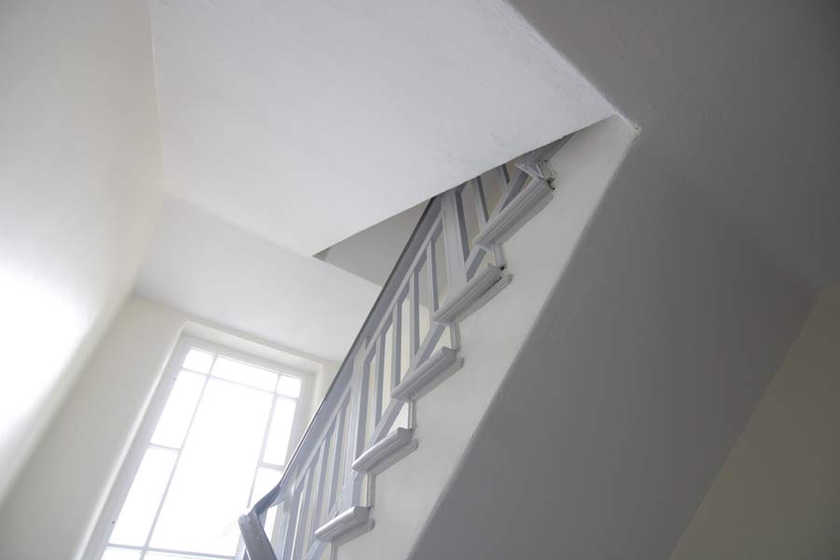 Blick in die Treppenhäuser