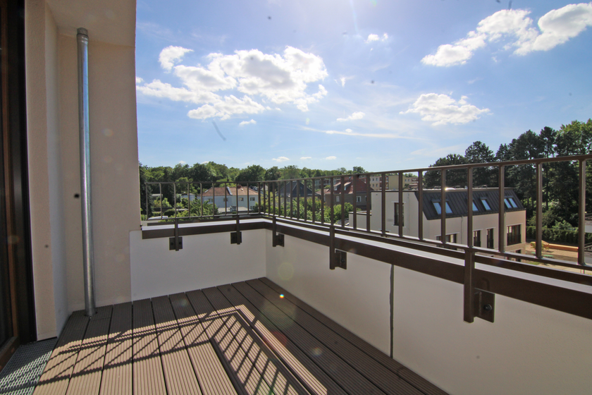 Toller Ausblick vom Balkon