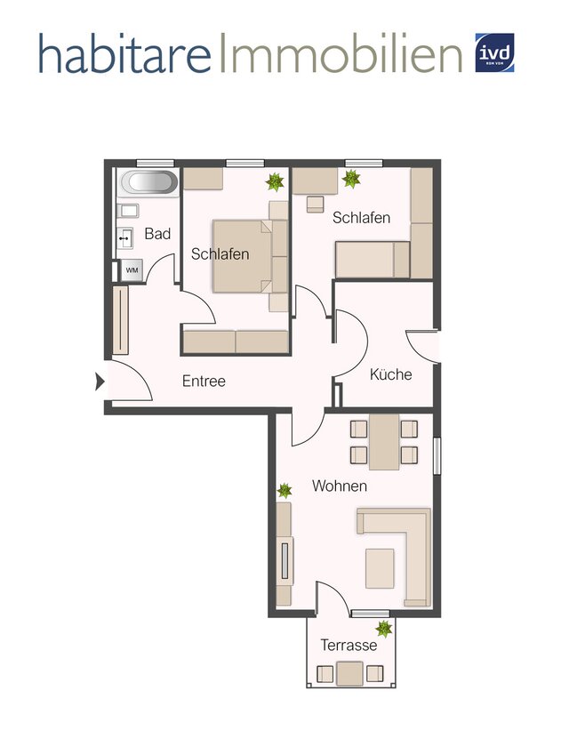 Attraktiver Grundriss