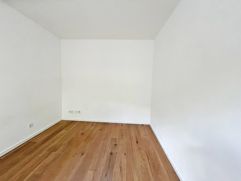 Blick in das Schlafzimmer