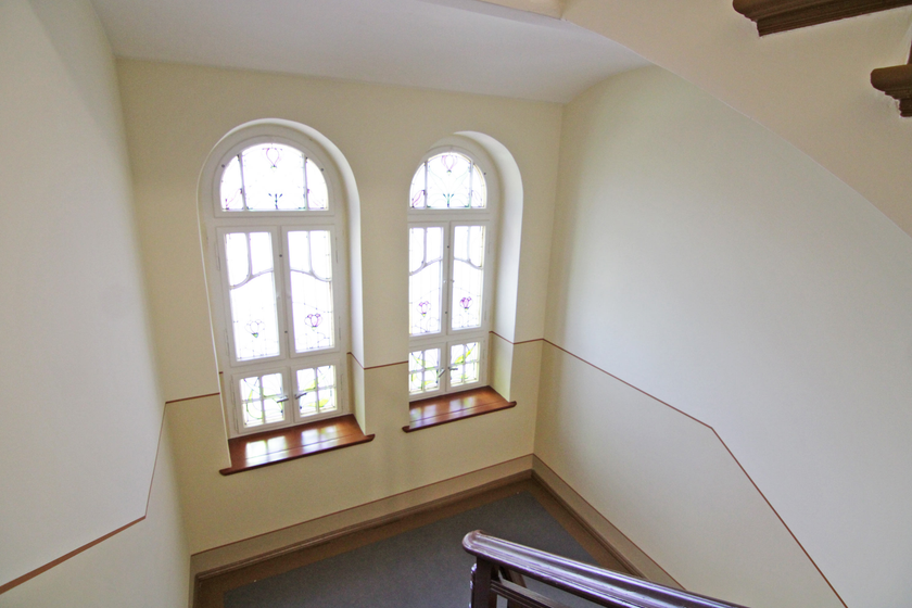 Angenehmes Treppenhaus