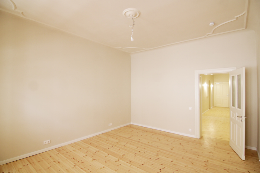 Blick in Zimmer 1