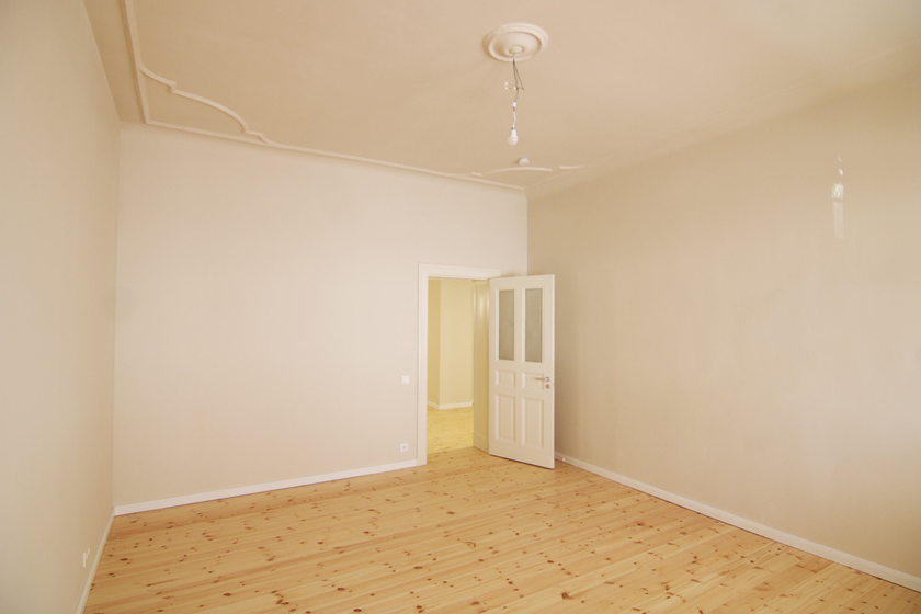 Blick in Zimmer 1